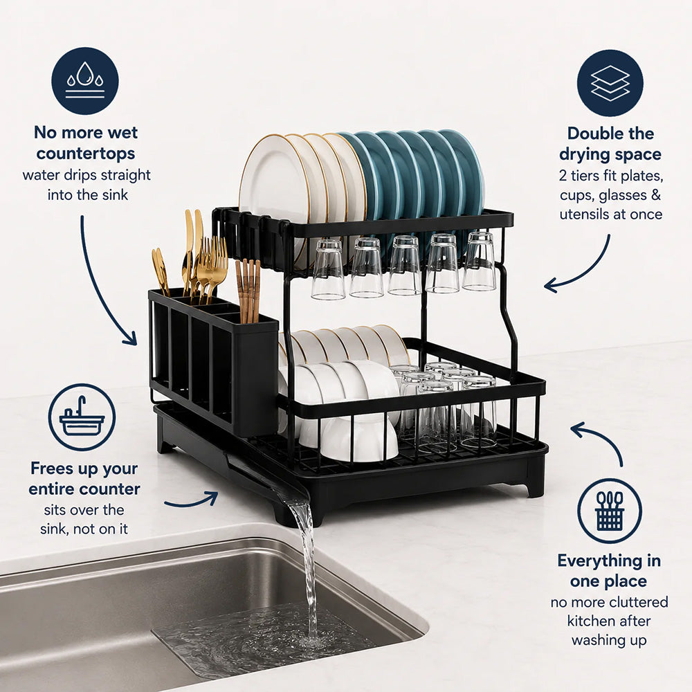 Foldable Dish Rack