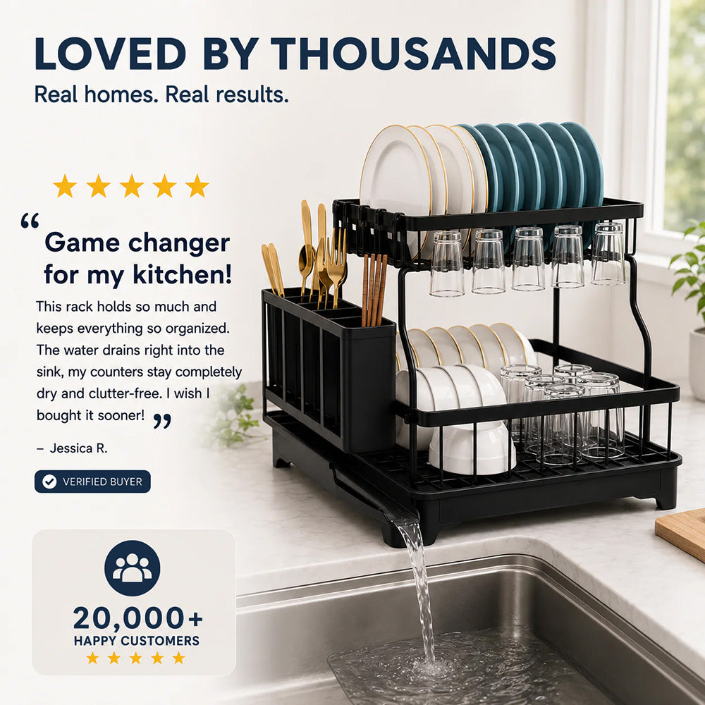 Foldable Dish Rack