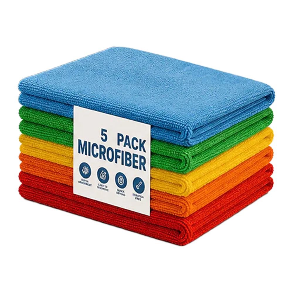 5 Pack Microfiber Towels