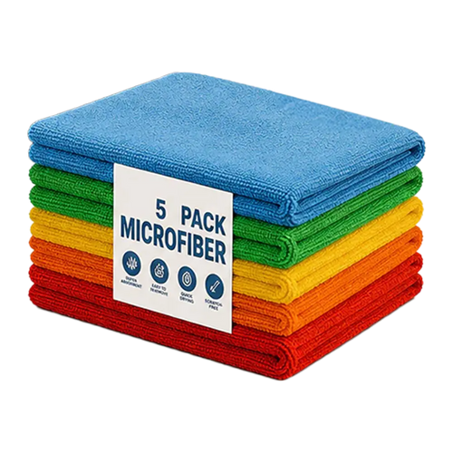5 Pack Microfiber Towels